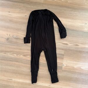 Little Sleepies Black zippy